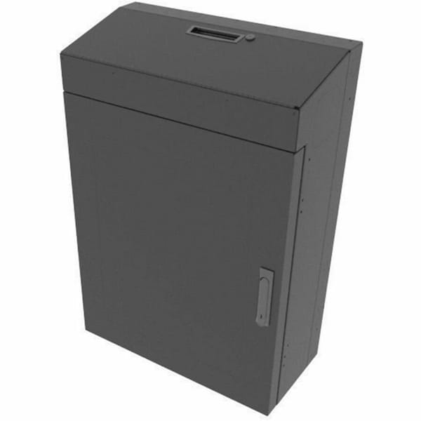 Middle Atlantic 6RU Low-Profile Vertical Wall Mount with Solid Top VWM-SD-6-36K-BW - main