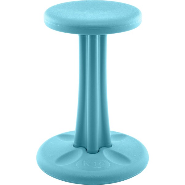 Kore Design Pre-Teen Kids Wobble Chair for Schools, Classrooms, 18.7in tall, Active Seating, Pale Blue 803914 - main