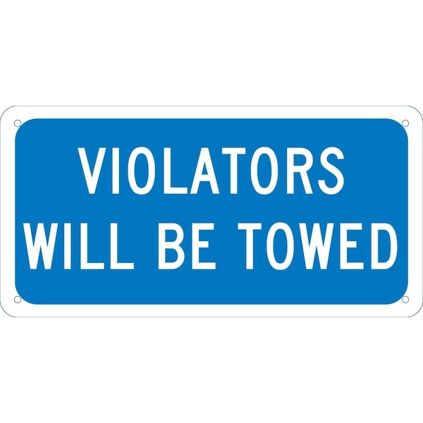 Nmc Violators Will Be Towed Ada Plaque, TMAS10G TMAS10G - main