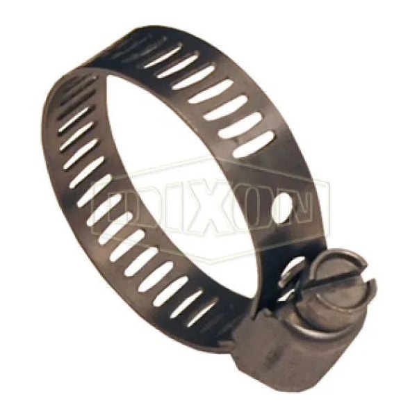 Dixon Miniature Worm Gear Clamp, 36/64 to 1-4/64 in Clamp, SS Band, SS Bolt, Domestic MAH10 - main