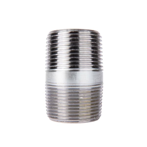 Ace Trading - Nipple STZ Industries 1 in. MIP each X 1 in. D MIP Galvanized Steel 2 in. L Nipple 301UP1X2 - main