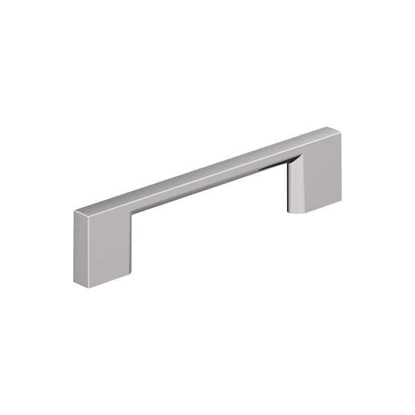 Amerock Cityscape 3-3/4 inch (96mm) Center-to-Center Polished Chrome Cabinet Pull, 25PK 25VMP3713126 - main