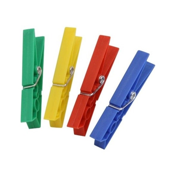 Honey-Can-Do Clothespins, Plastic, PK24 DRY-01390 - main