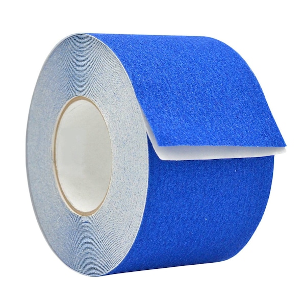 Wod Tape 60 Grit Silicon Carbide. 4 inch Grit Size, Dark Blue, 4 inch (96mm) W x 32 Mil Thick WOD ASTC32-04000-3-20-DBL - main
