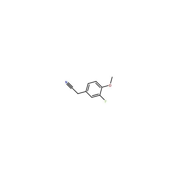 Ak Scientific 3-Fluoro-4-methoxyphenylacetonitrile (5g), CAS 404-90-0 X2198-5g - main