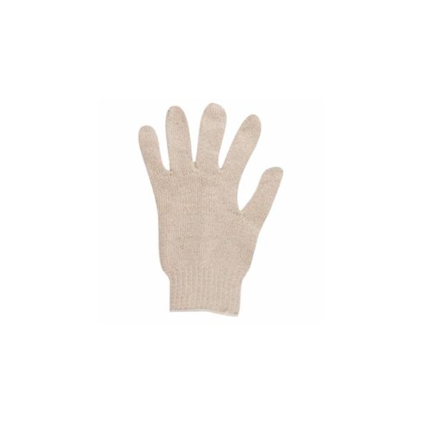 Edge Lightweight String Knit Gloves, 9, Natural, 12PK 012-76-606-9 - main