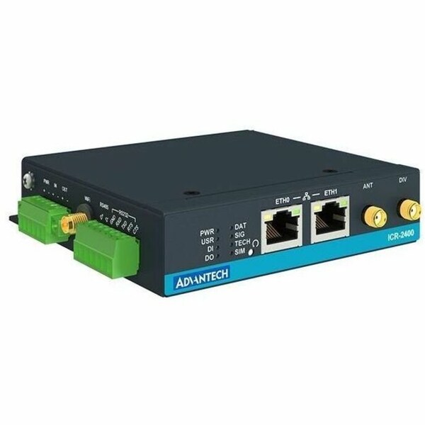 Advantech Cellular Router, Cat4, EMEA, 2x ETH, WIFI ICR-2431W - main