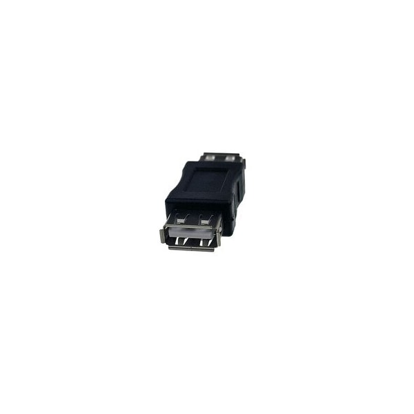 Cable Wholesale USB Coupler / Gender Changer, Type A Female to Type A Female, Black 30U1-02400BK - main