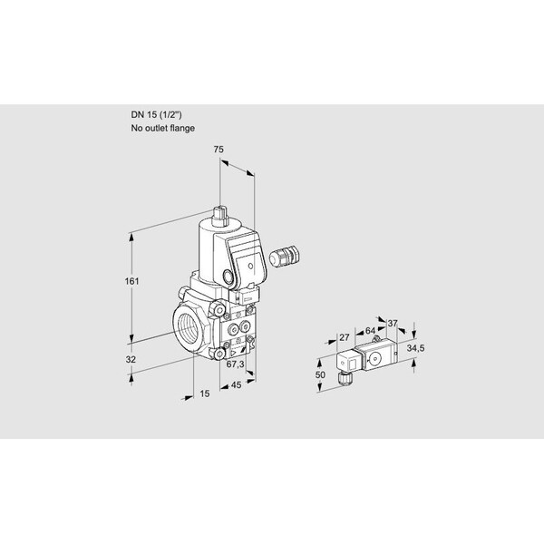 Honeywell Kromschroder VAS115/-R/NWSR KS88019805 - main