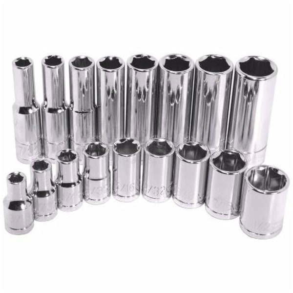 K-Tool International 1/4" Drive, 9/16" SAE Socket, 6 Points KTI-21218 - main