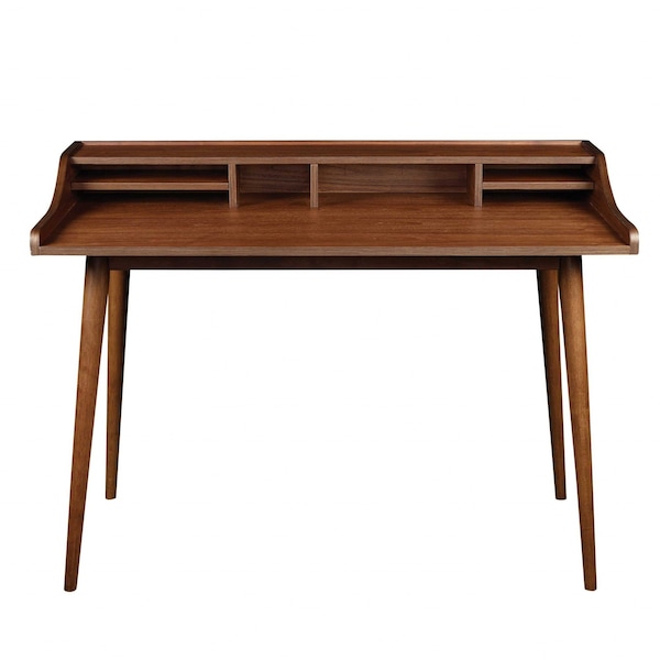 Homeroots 47" Brown Writing Desk 370543 - main