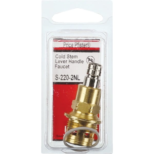 Westlake Pipe & Fittings Cold Water Price Pfister Hydro Seal No. 2072 Faucet Stem S-220-2NL - main