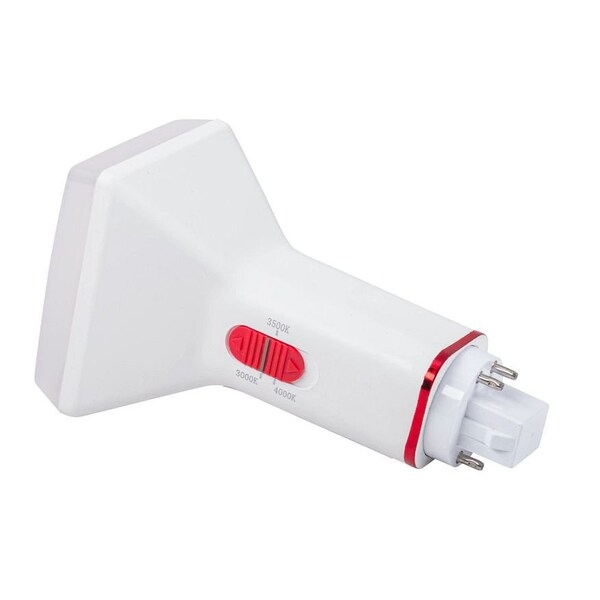 Keystone 9W 4-pin Compact LED Lamp, Vertical Orientation, Ballast Compatible, G24q Base, 2700/4000/5000K Colo KT-LED94P-V-8CSI-S - main