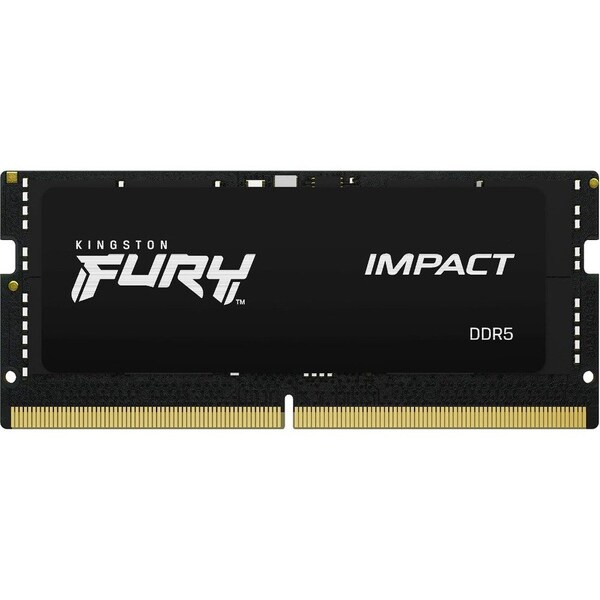 Kingston 32GB 5600MT/S DDR5 CL40 SODIMM KIT OF 2 FURY IMPACT PNP KF556S40IBK2-32 - main