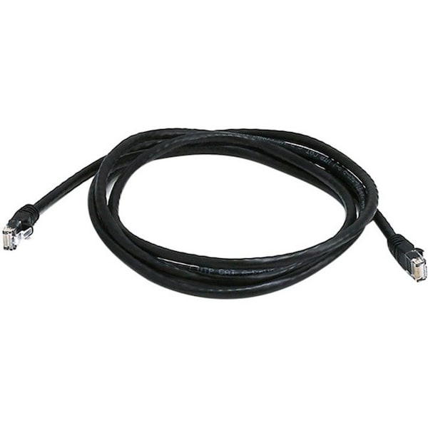 Monoprice CAT5E 24AWG UTP ETHERNET NETWORK PATCH CABLE_ 7FT BLACK 2139 - main