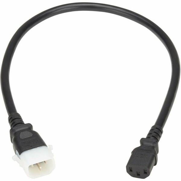 Eaton Tripp Lite series PDU Power Cords C13 to P-Lock C14 Heavy-Duty 15A 250V 14 AWG 2ft Black, 6PK P005-E02-6 - main