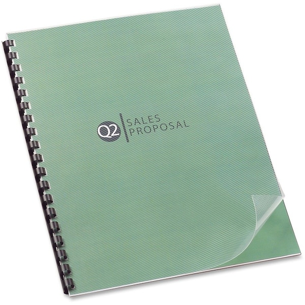 Ibico Binding Cover, Lined, Square Corners, 8-1/2x11in, 25PK 2514496 - main