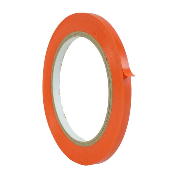 Wod Tape PVC, Red, 1/4 inch (6mm) W., 6 mil Thickness, 192 PK WOD VTC366P-00250-192-36-RED - main