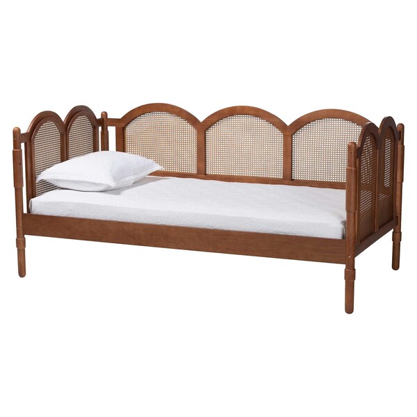 Baxton Studio Carmiya Scalloped Daybed, Twin 261-14259-ZORO - main