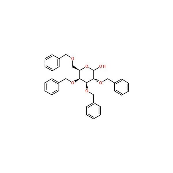Ak Scientific 2, 3, 4, 6-Tetra-O-benzyl-D-galactopyranose (10g), CAS 53081-25-7 W0112-10g - main