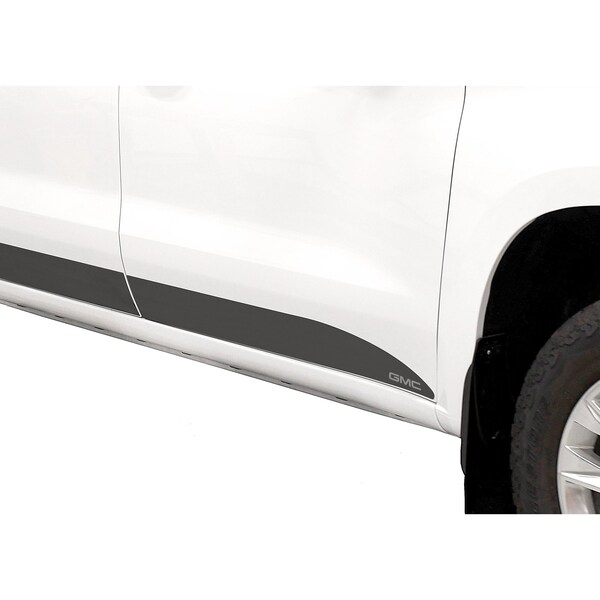 Putco Black Platinum Stainless Steel Rocker Panel Molding, GMC 9751243BPGM-2 - main