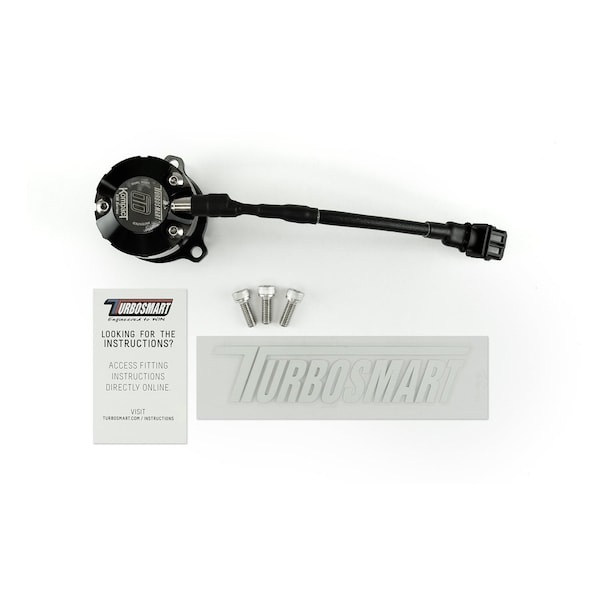 Turbosmart BLOW OFF VALVE Plug And Play; Recirculating/ Vent To Atmosphere; Black; Aluminum TS-0223-1092 - main