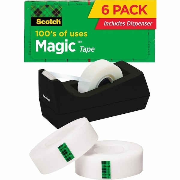 3M DISPENSER, TAPE, C38, 6 ROLLS MMM810K6C38 - main