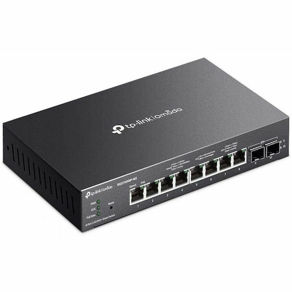 Tp-Link Omada 8-Port PoE+ Smart Switch SG2210XMP-M2 - main
