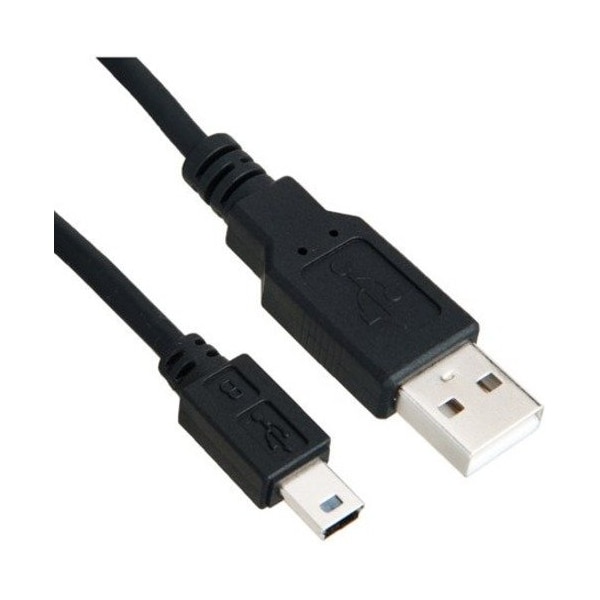 Axiom Usb 2.0 Type-A To Mini Usb Type-B Cable M/M 6Ft USB2AMBMIN06-AX - main