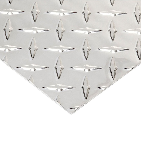 Online Metal Supply 0.063 in x 8 in x 24 in, 3003-H22 Aluminum Diamond Tread Plate 3003DPT0.063W8L24.1 - main