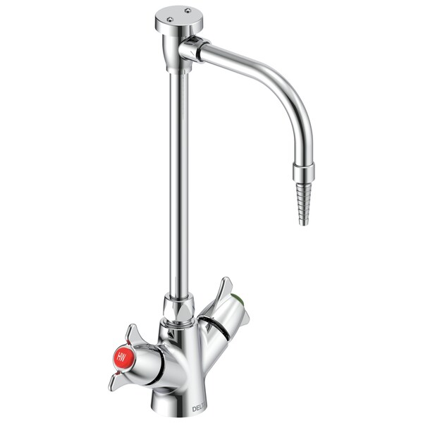 Delta Commercial W67 Series Mixing Faucet Two Handle Deck-mount Single Shank Laboratory Mixing Faucet W6760-10 - main