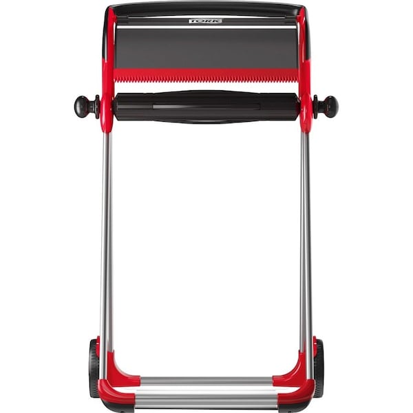 Tork Floor Stand, 20.9 in L x 39.6 in H x 25.4 in W, Metal, Red 6520281 - main