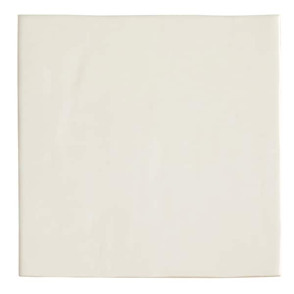 Apollo Tile Terralis 6 x 6 in. Glossy Pearl White Porcelain Square Wall and Floor Tile 4.65 sq ft/case, 19PK UMB88BIADOTA - main