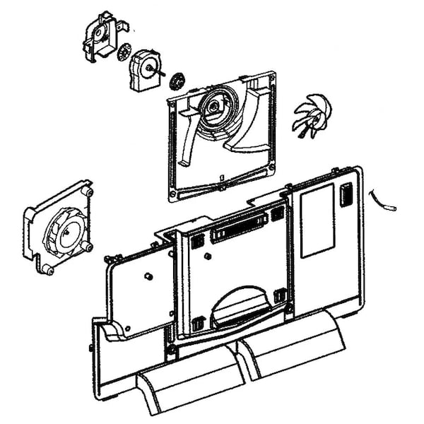 Lg AEB73764534 LG Refrigerator Grille Assembly-FAN AEB73764534 - main
