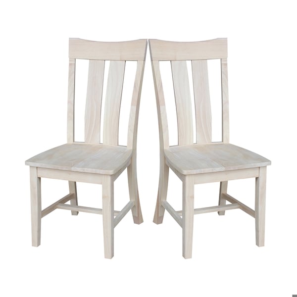 Whitewood Industries Chairs, Wood Back, 40 W 23.2 H C-13P - main