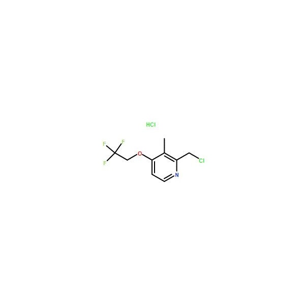 Ak Scientific 2-Chloromethyl-3-methyl-4-(2, 2, 2-trifluoro-ethoxy)-pyridine HCl (100g), CAS 127337-60-4 D279-100g - main