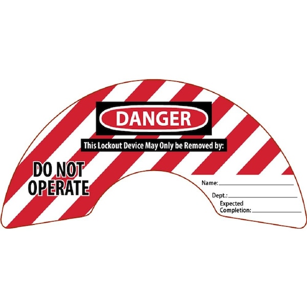 Accuform ROTATING GATE VALVE LABELS 4 6 12 KDD425RD - main