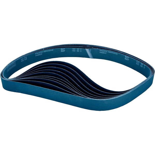 Grizzly 3" x 79" Z/A Sanding Belt 80 Grit, 10PK T27570 - main
