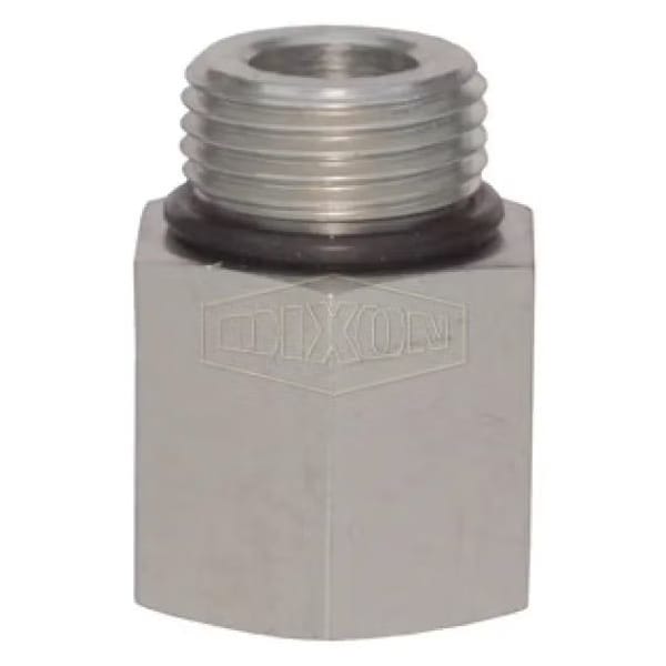 Dixon Pipe Adapter, 1-5/8-12 Nominal, Male O-Ring Boss x FNPT, Steel, Domestic 6405-20-16 - main