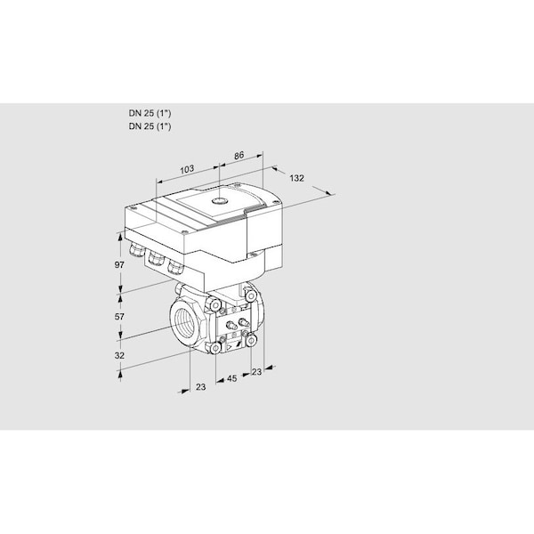 Honeywell Kromschroder IFC125/25R05-15MMMM/20-30W3TR10-I KS88303024 - main