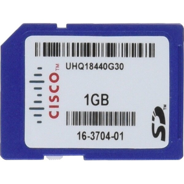 Cisco IE 1GB SD MEMORY CARD FOR IE2000, IE3010 SD-IE-1GB= - main