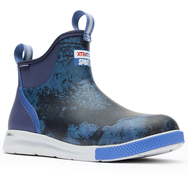 Xtratuf Men's Ankle Boot, Plain Toe Toe, 6 in Height, Blue, 7 XADSM202 - main