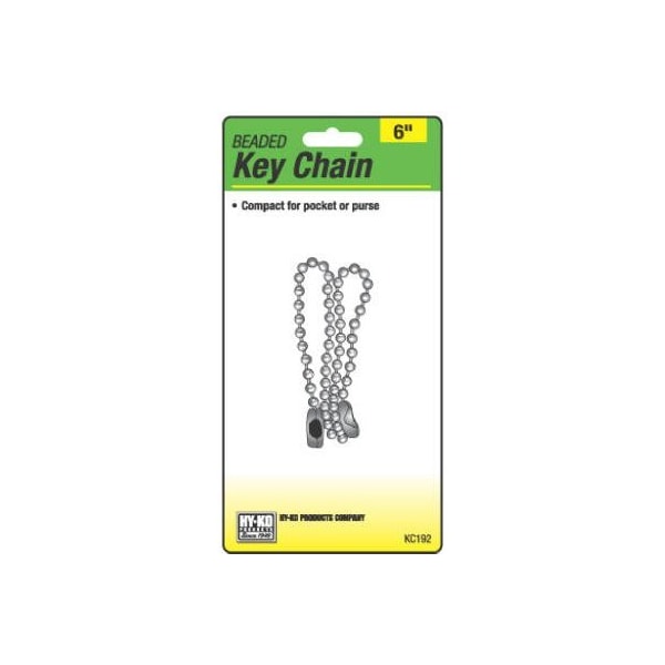 Hy-Ko Prod Co 2Pk 6" Beaded Chain KC192 - main