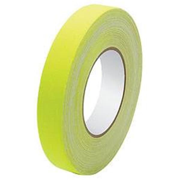 Powerhouse Gaffers Tape, 1 in. x 150 in. - Fluorescent Yellow PO3615381 - main