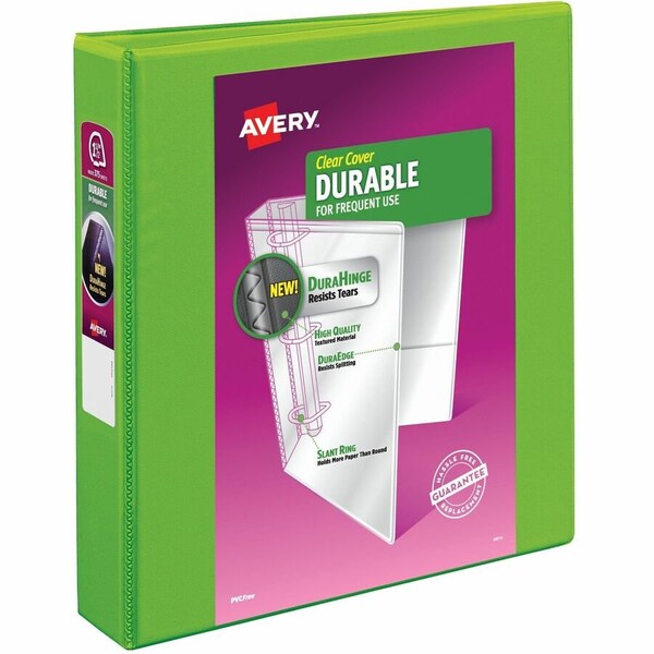 Avery Durable View 3 Ring Binder, 1.5" Slant R 17835 - main