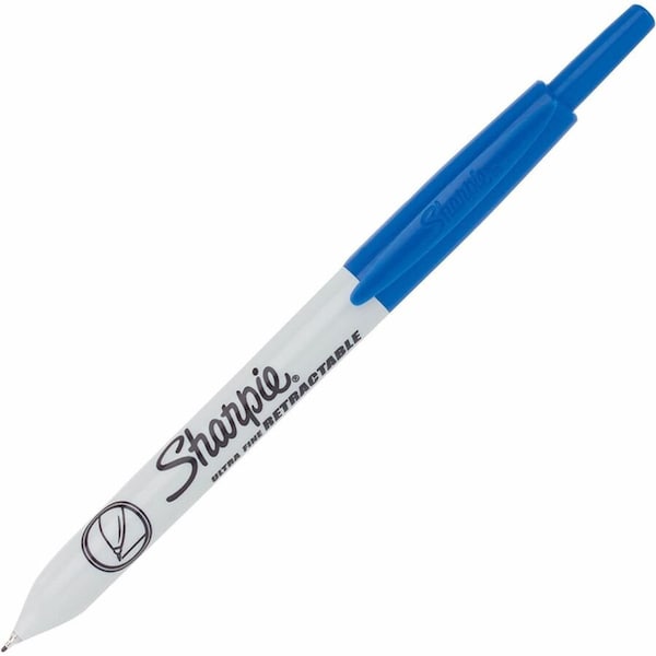 Sanford Blue Permanent Marker, Ultra Fine Tip 1735792 - main