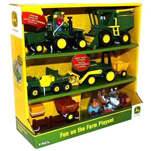 John Deere Farm Playset, 18 months and Up, Green 34984 - main