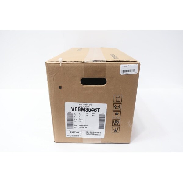 Abb Ac Motor 143Tc 1Hp 1770Rpm 230/460V-Ac 3Ph VEBM3546T - main