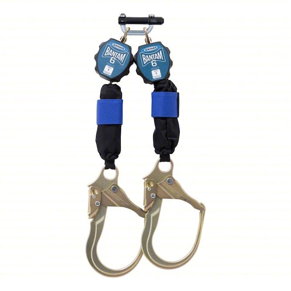 Werner Bantam Self-Retracting Lifeline, Quick-Connect, Aluminum, 2 Leg(s), 400 lb Weight Capacity R434006-SR - main