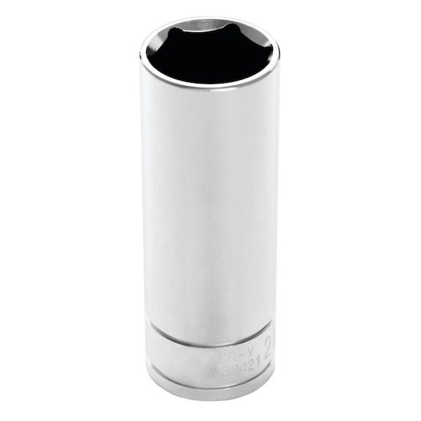 Performance Tool 1/2 In Dr. Deep Socket 21Mm Socket Dp 21Mm, W32421 W32421 - main